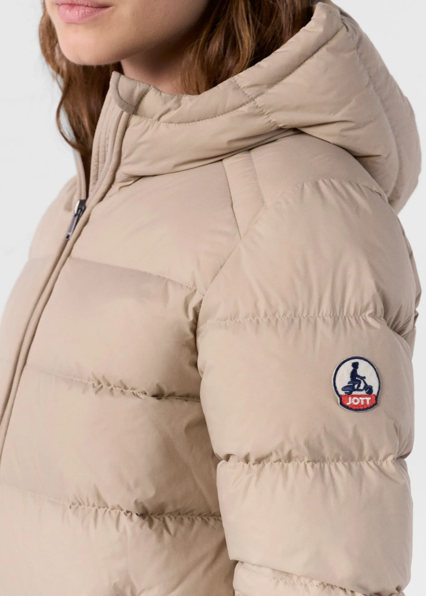 Doudoune confort Beige Johanne