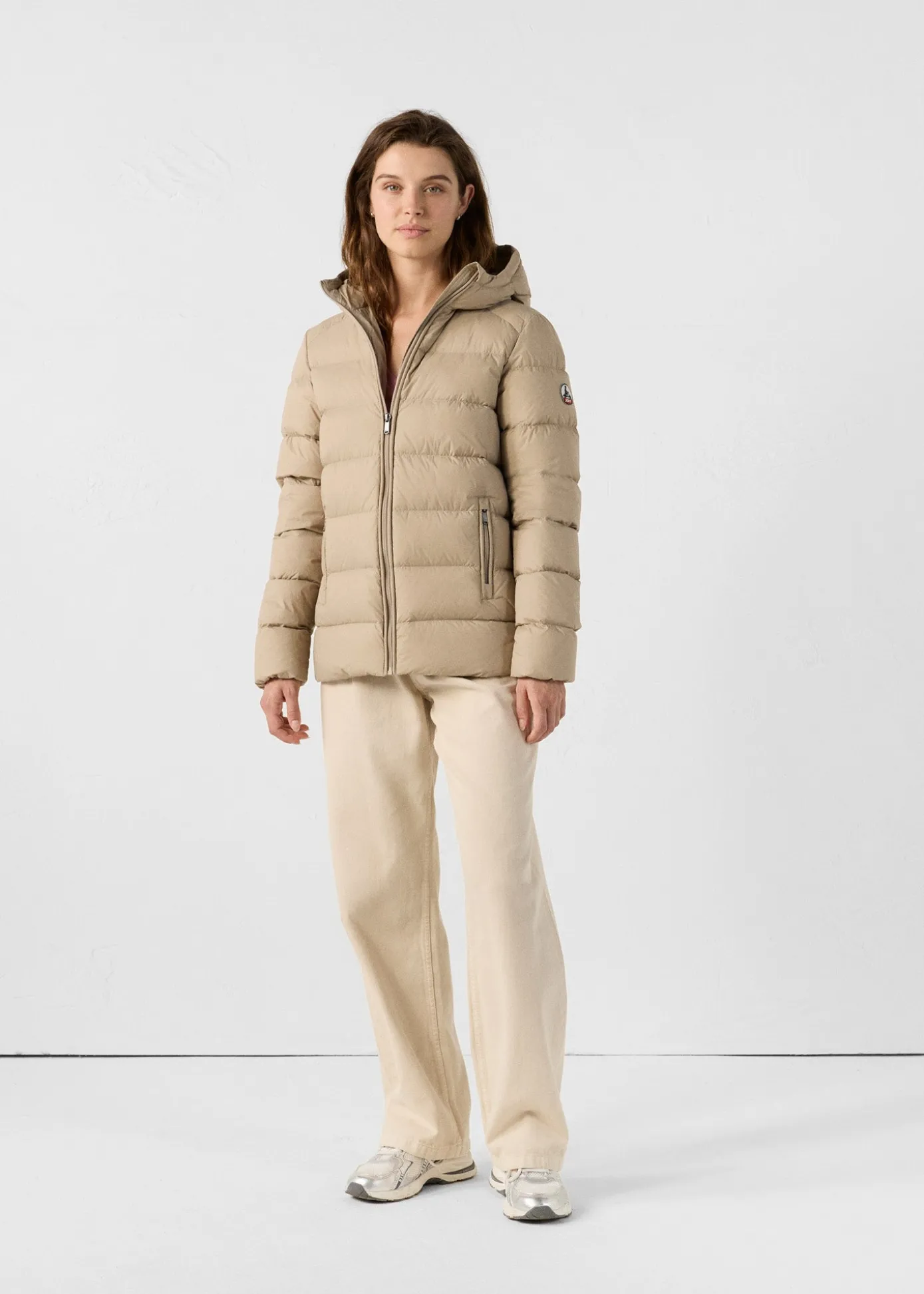 Doudoune confort Beige Johanne