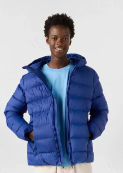 Doudoune confort Bleu cobalt Johny