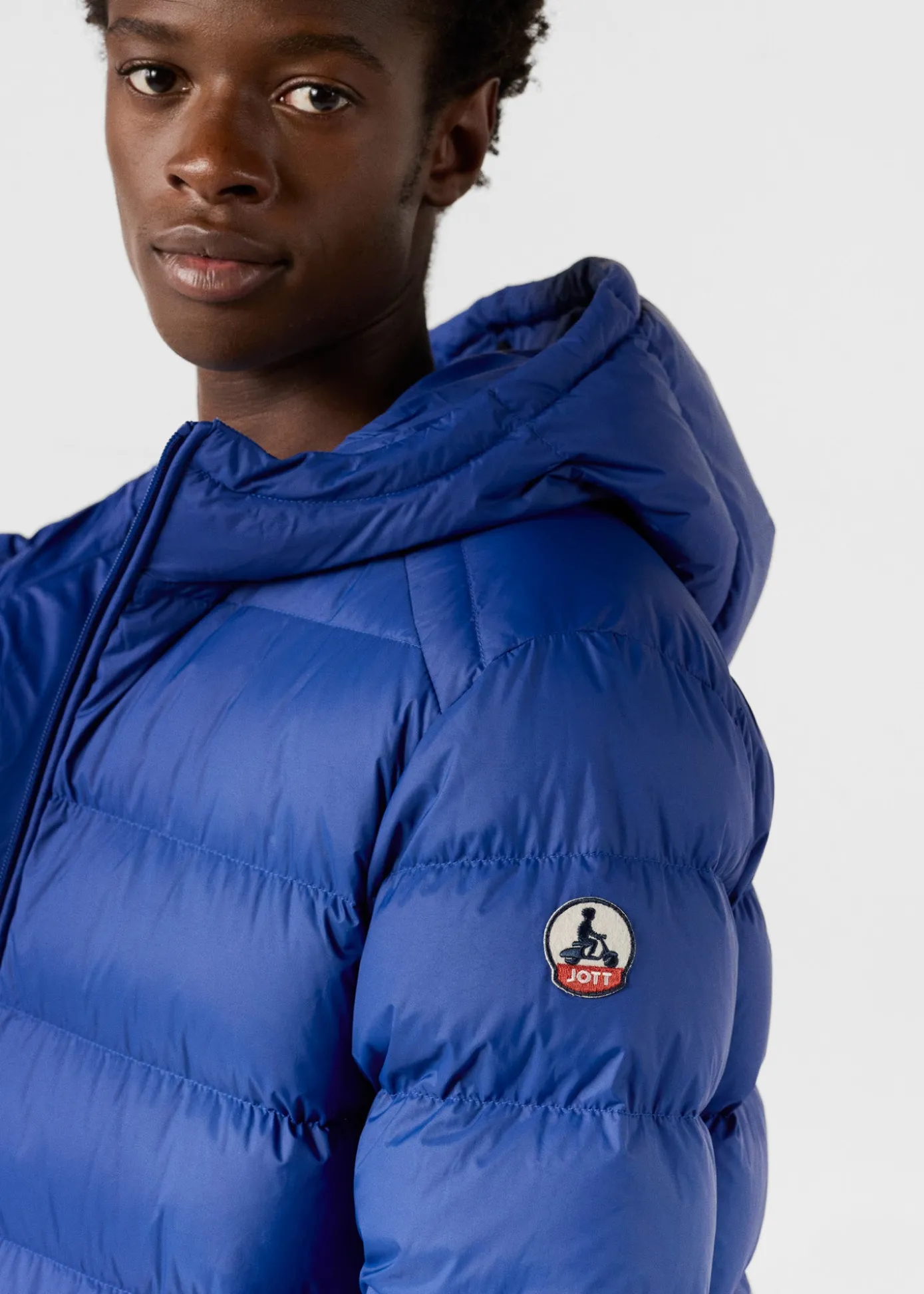 Doudoune confort Bleu cobalt Johny