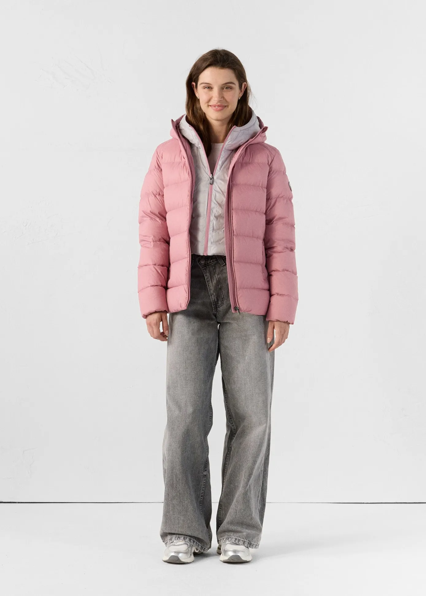 Doudoune confort Rose antique Johanne