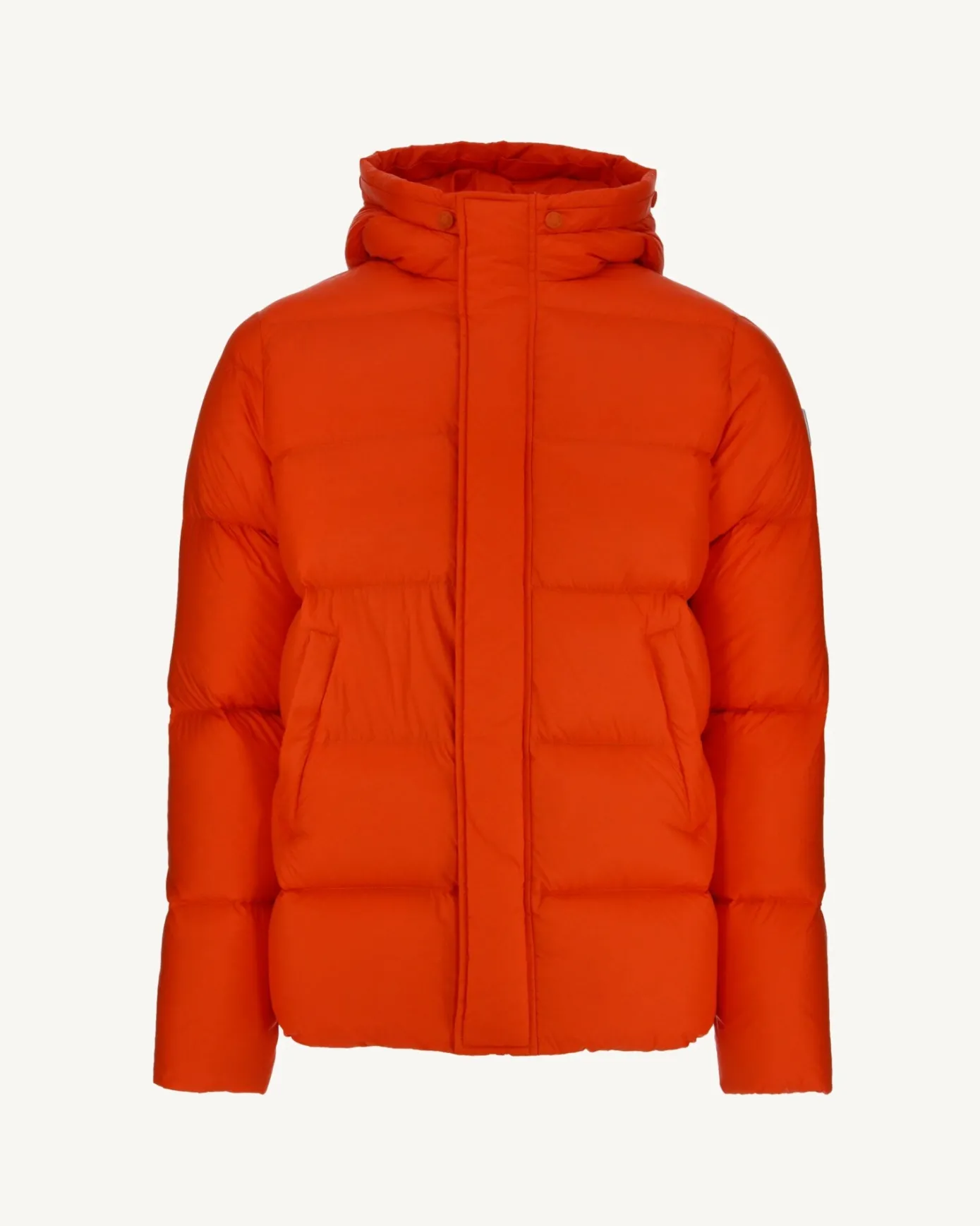 Doudoune courte à capuche Orange foncé Prestige 2.0