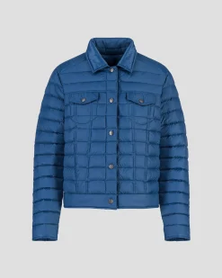 Doudoune courte esprit denim Bleu jeans Elise