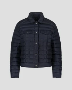 Doudoune courte esprit denim Marine Elise