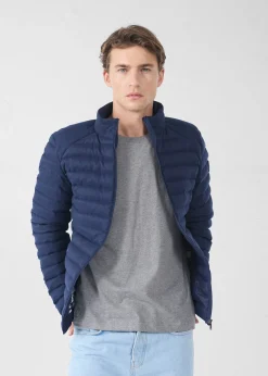 Doudoune effet laine Marine Matai