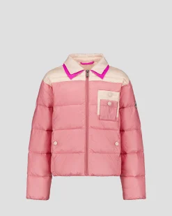 Doudoune enfant bicolore contrastée Pink antique/Salty nude Orel