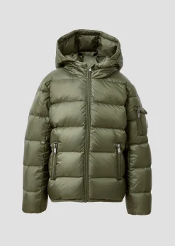 Doudoune enfant à capuche Grand Froid Army Kazan