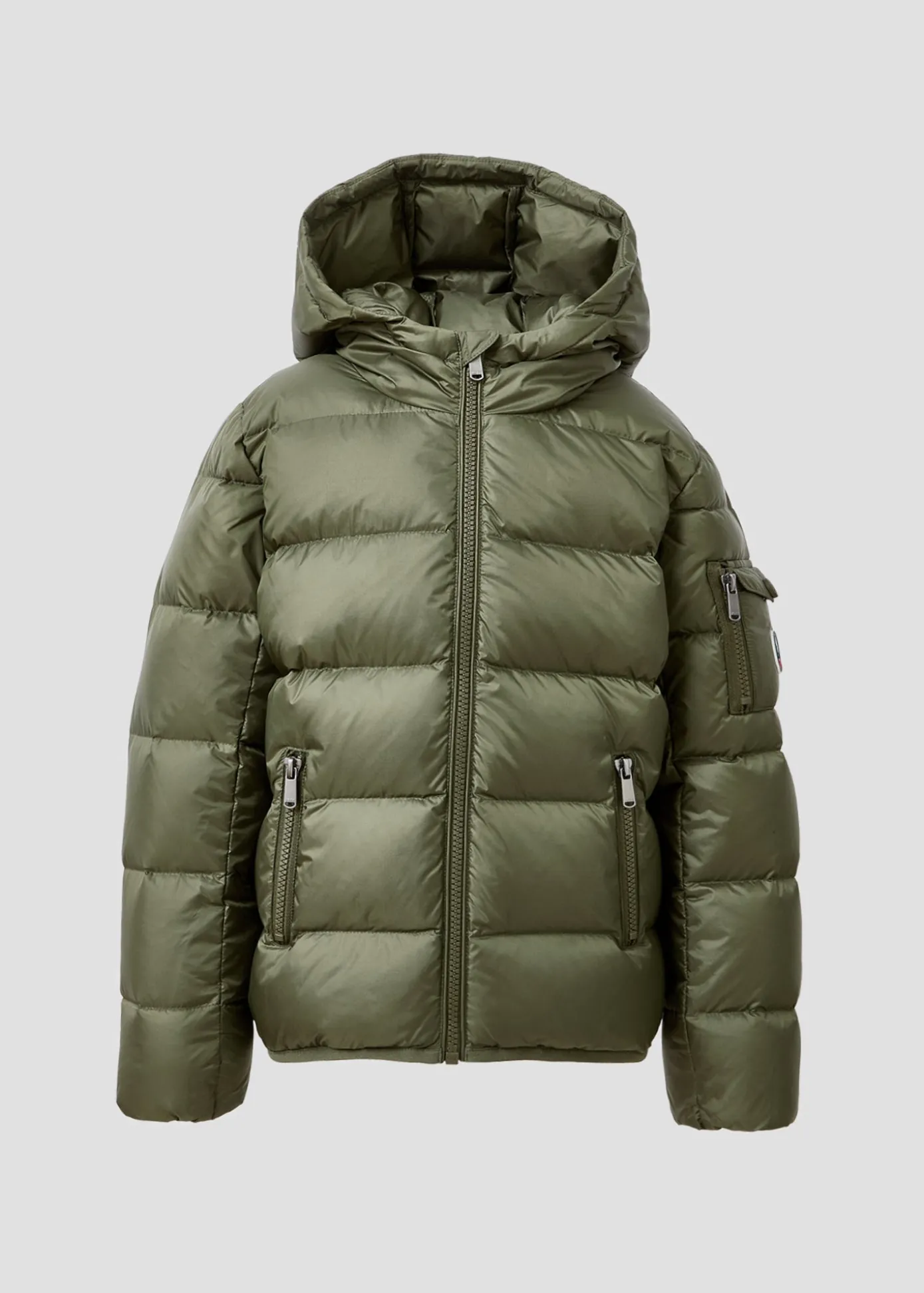 Doudoune enfant à capuche Grand Froid Army Kazan