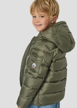 Doudoune enfant à capuche Grand Froid Army Kazan