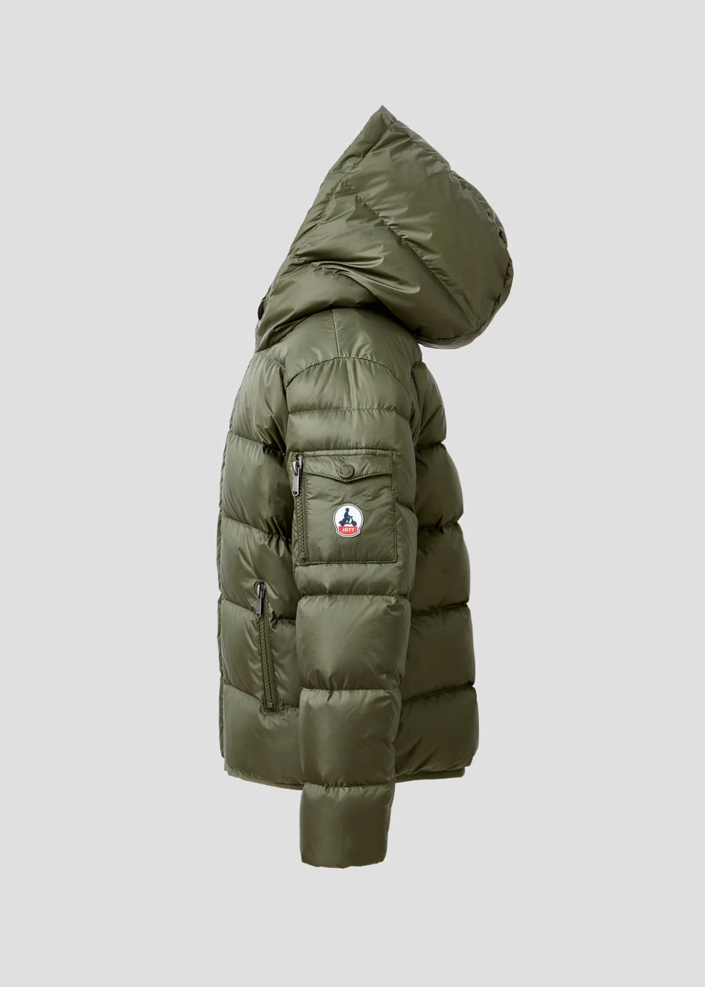 Doudoune enfant à capuche Grand Froid Army Kazan