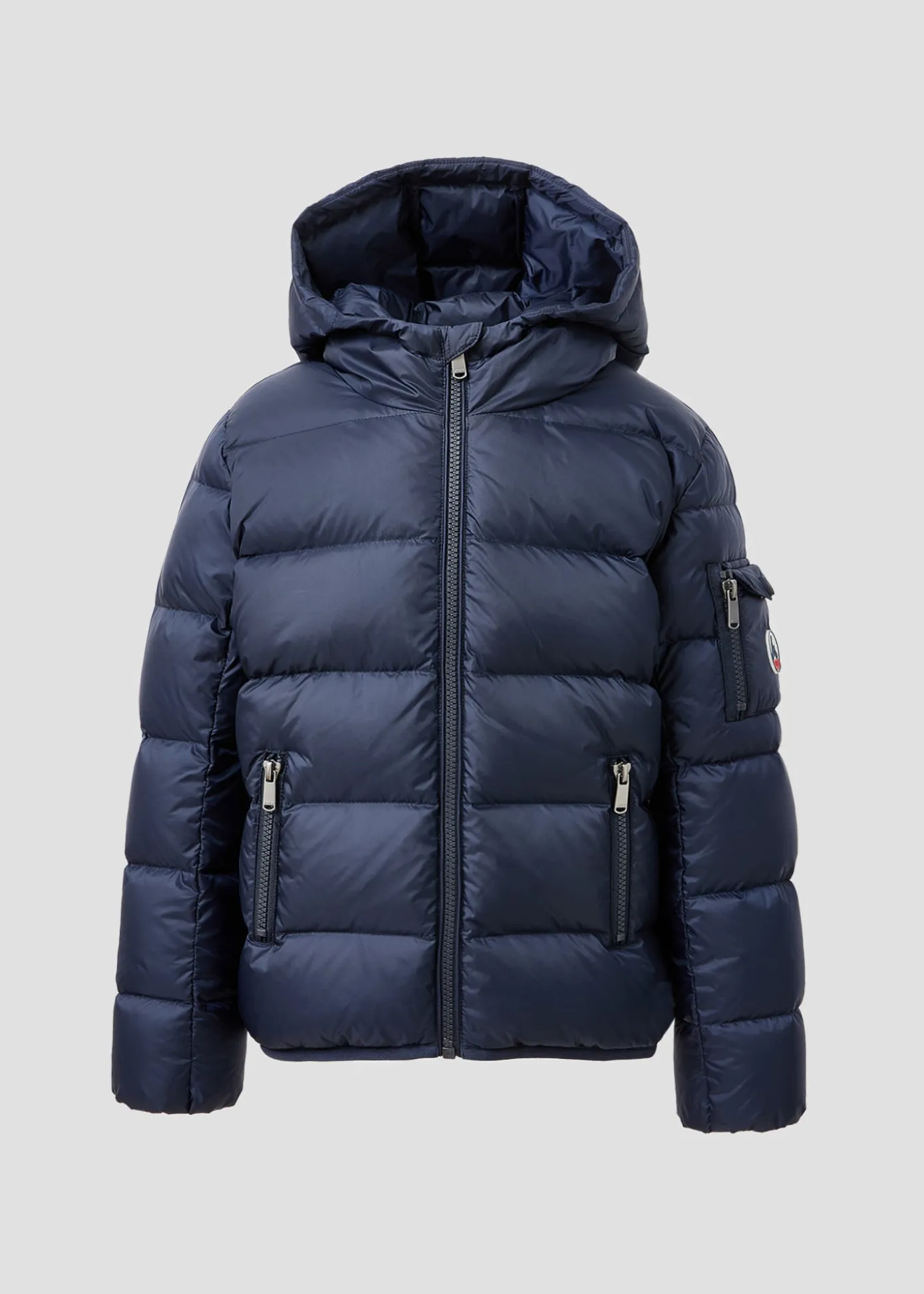Doudoune enfant à capuche Grand Froid Marine Kazan