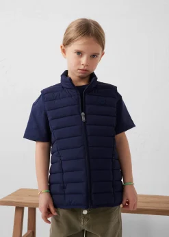 Doudoune enfant sans manches stretch Marine Soan