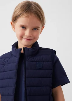 Doudoune enfant sans manches stretch Marine Soan