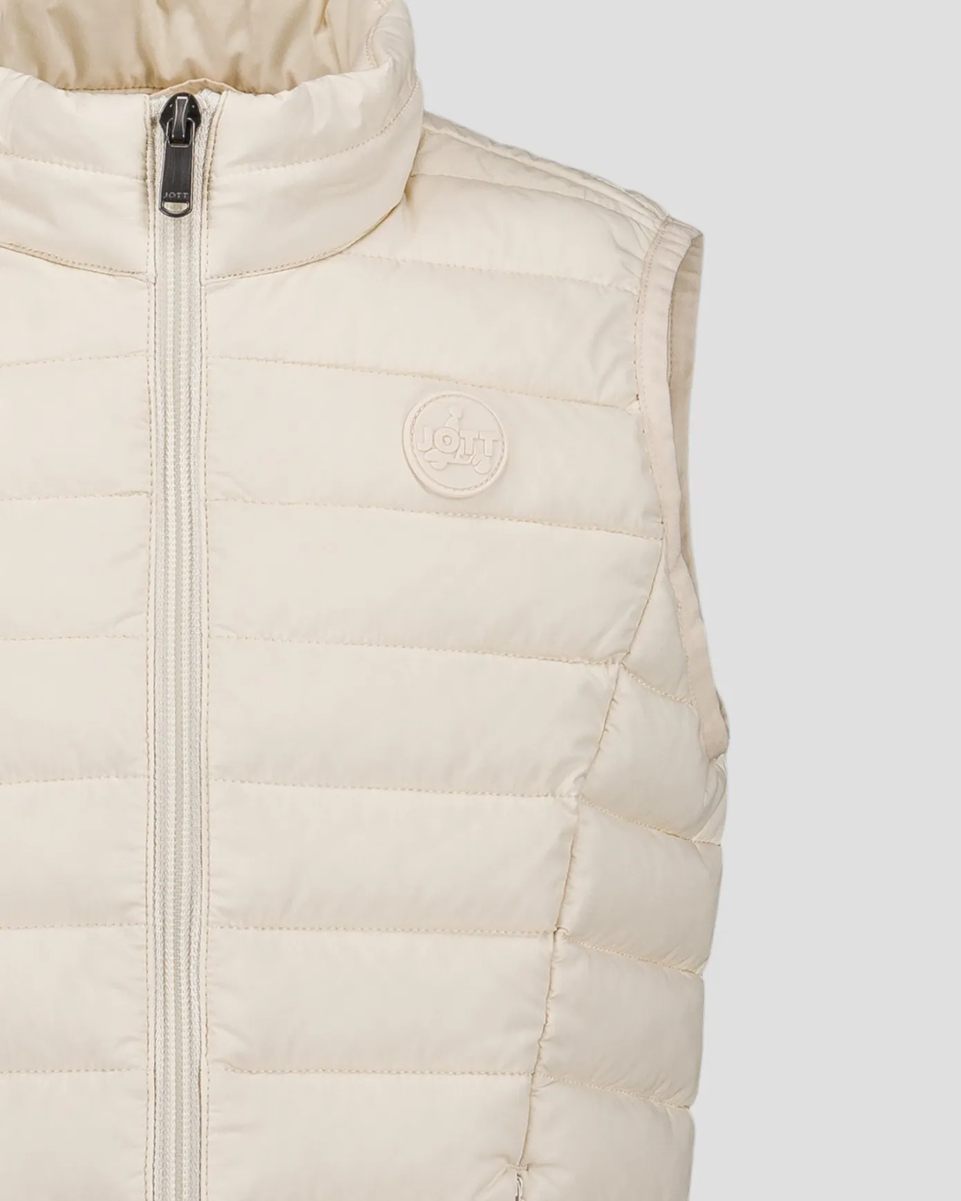 Doudoune enfant sans manches stretch Naturel Soan