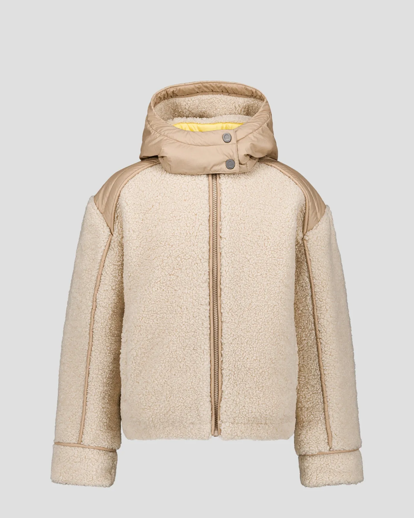 Doudoune enfant sherpa Naturel Gwen