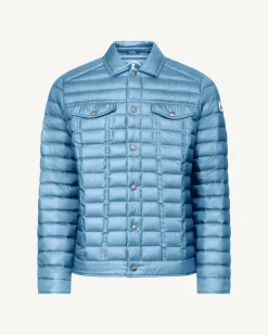 Doudoune esprit denim Bleu délavé Elie
