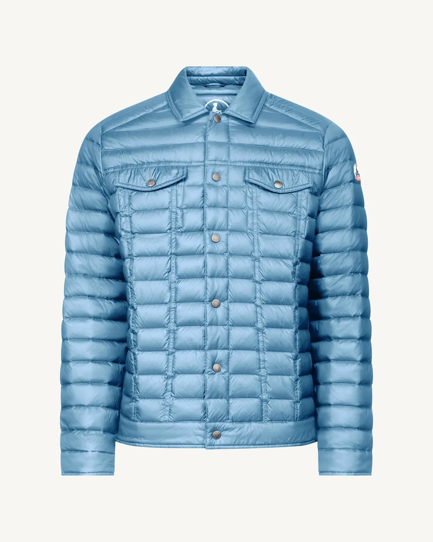 Doudoune esprit denim Bleu délavé Elie