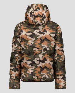 Doudoune Grand Froid  Camo sucre roux Java print