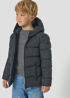 Doudoune Grand Froid enfant Grille noire Sochi