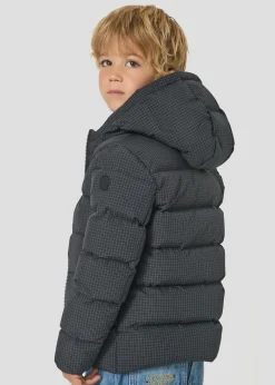 Doudoune Grand Froid enfant Grille noire Sochi