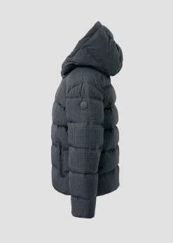 Doudoune Grand Froid enfant Grille noire Sochi