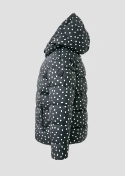 Doudoune Grand Froid enfant Pois noirs Sochi print