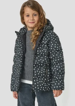 Doudoune Grand Froid enfant Pois noirs Sochi print