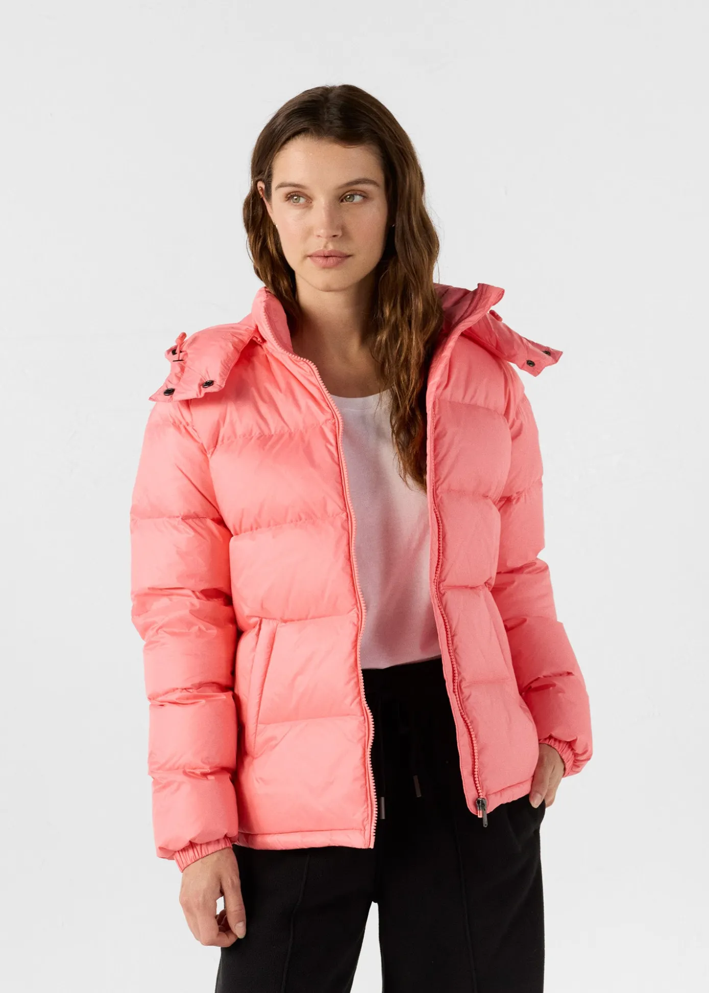 Doudoune Grand Froid esprit puffer Vibrant pink Prague