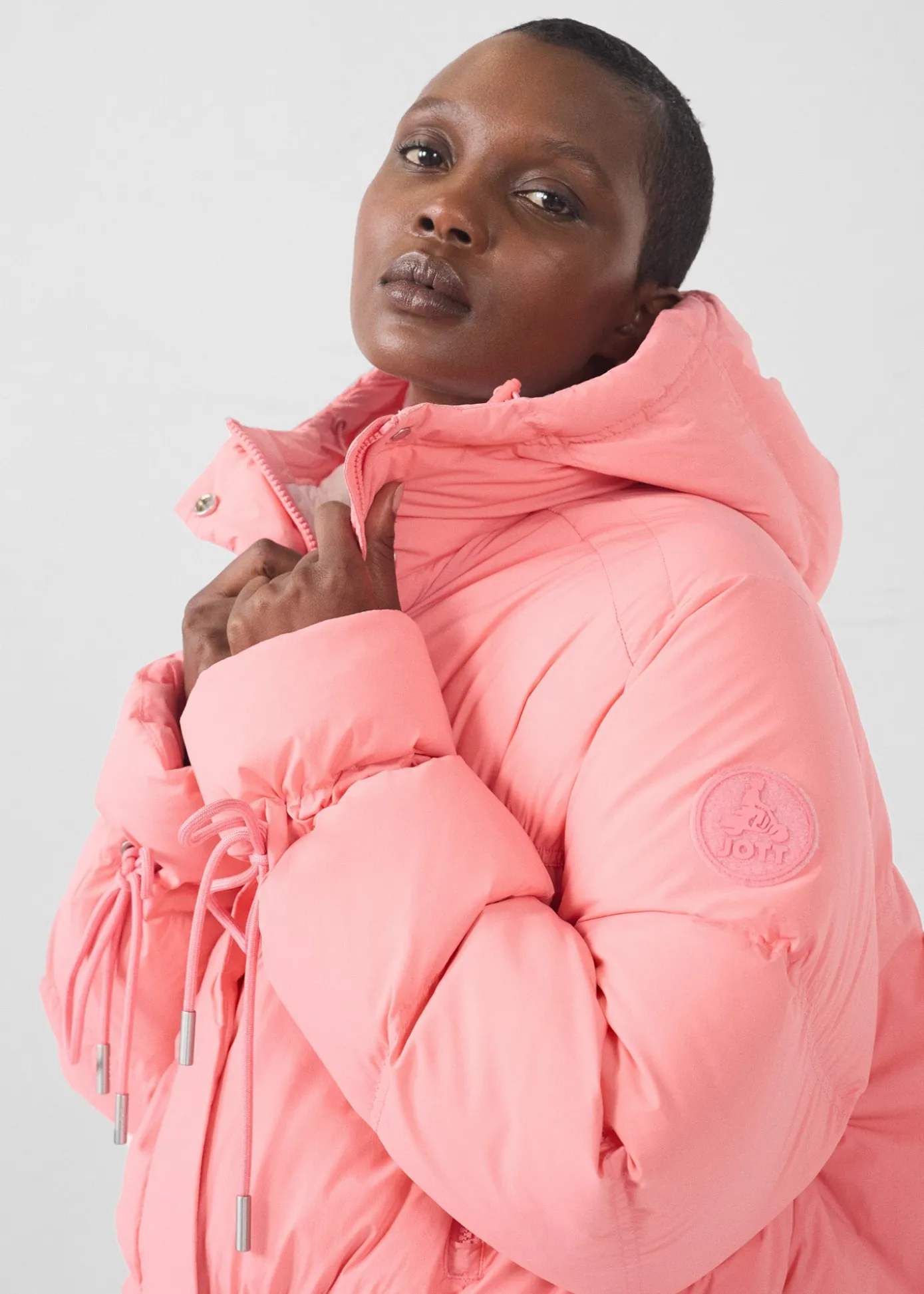 Doudoune Grand Froid esprit puffer Vibrant pink Nami