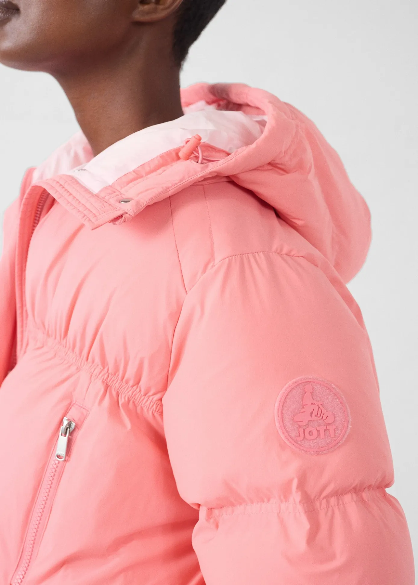 Doudoune Grand Froid esprit puffer Vibrant pink Nami