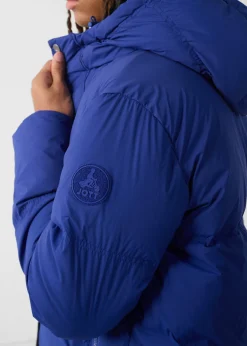 Doudoune Grand Froid esprit puffer Bleu cobalt Sanji