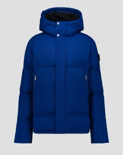 Doudoune Grand Froid esprit puffer Bleu cobalt Sanji