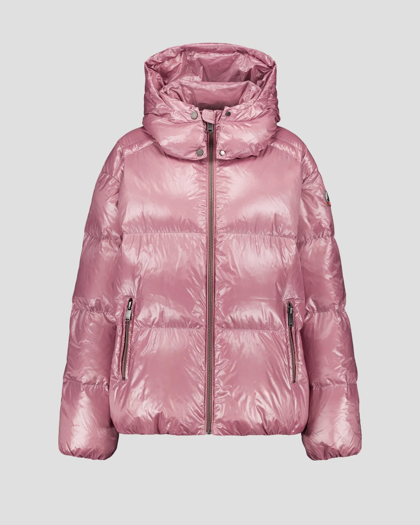 Doudoune Grand Froid puffer Rose antique Quinn shiny