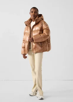 Doudoune Grand Froid puffer Sucre roux Quinn shiny