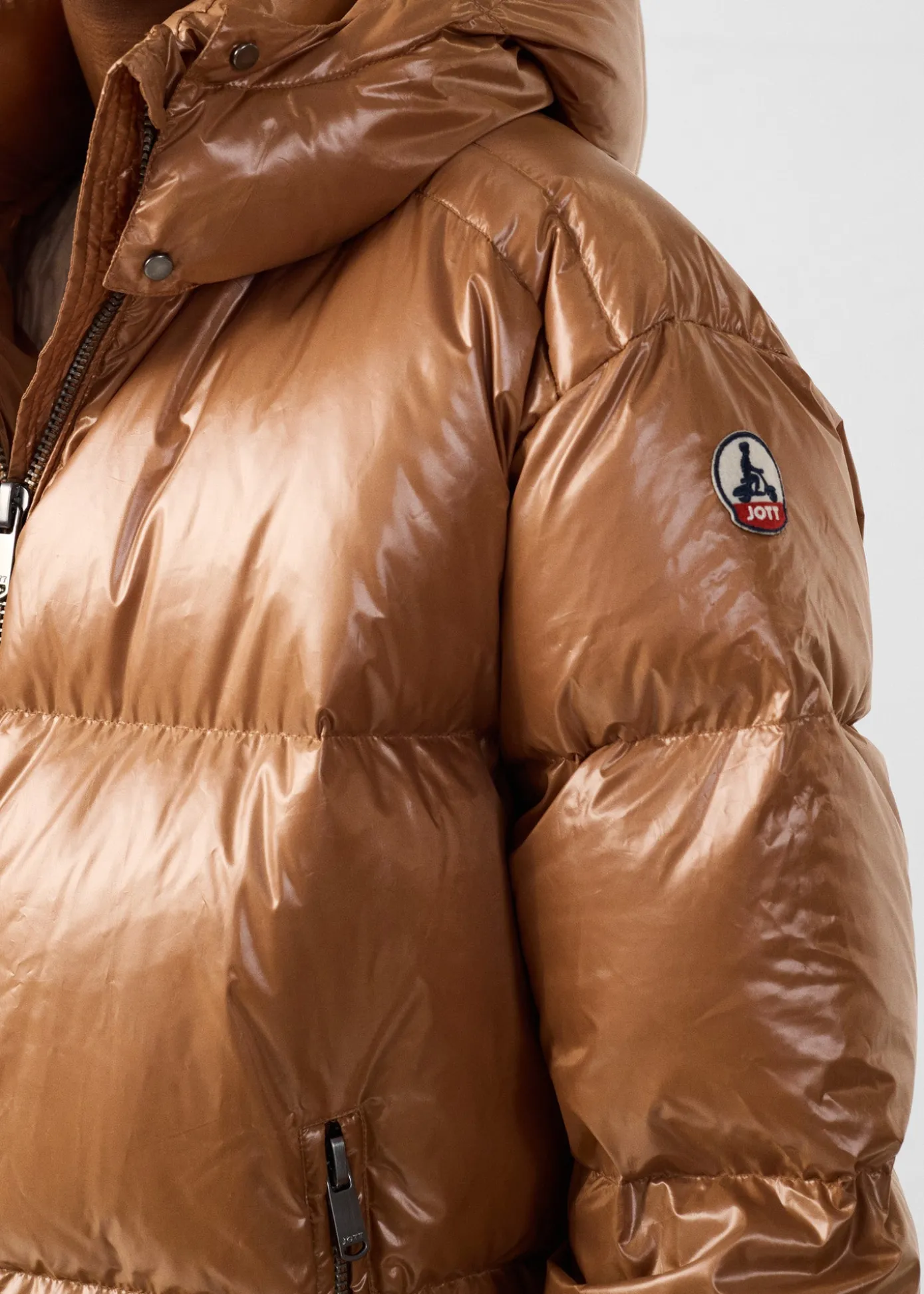Doudoune Grand Froid puffer Sucre roux Quinn shiny