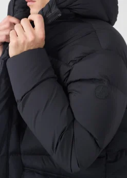 Doudoune Grand Froid stretch mi-longue Noir Scott