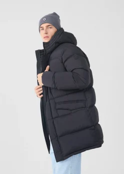 Doudoune Grand Froid stretch mi-longue Noir Scott