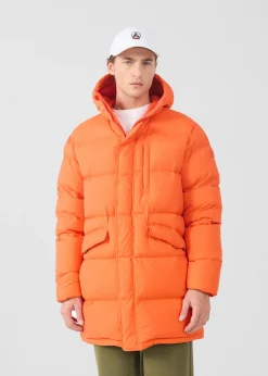 Doudoune Grand Froid stretch mi-longue Rouge feu Scott
