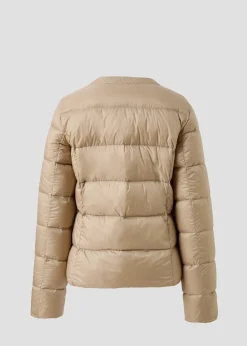 Doudoune inspirée tailleur Beige Christy