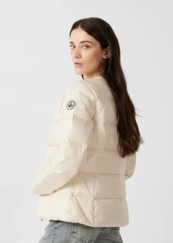 Doudoune inspirée tailleur Naturel Christy