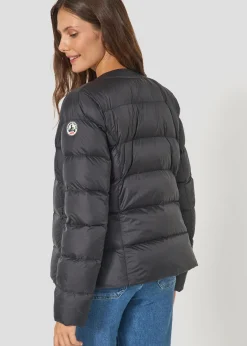 Doudoune inspirée tailleur Noir Christy