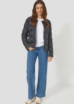 Doudoune inspirée tailleur Noir Christy