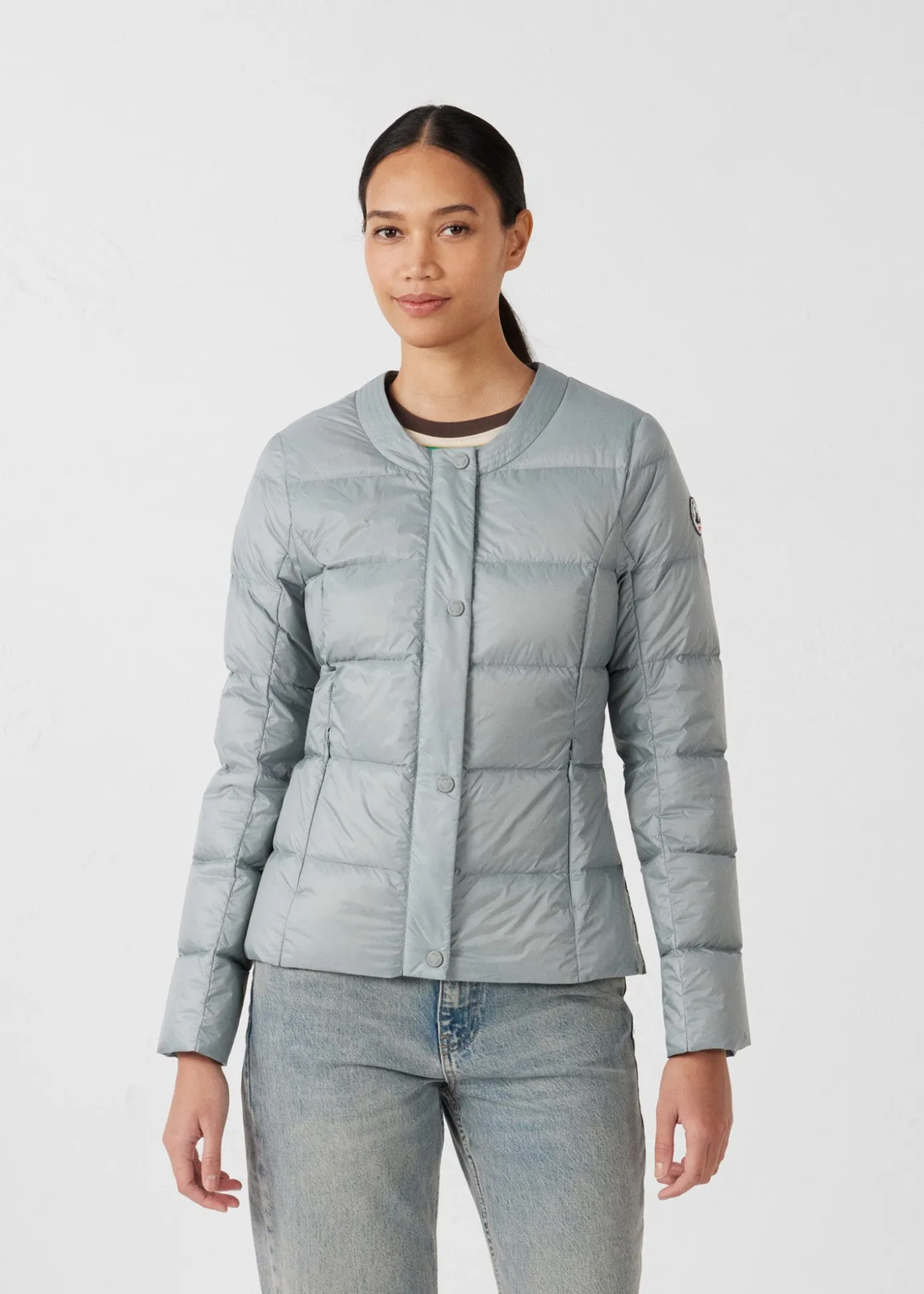 Doudoune inspirée tailleur Roche lunaire Christy