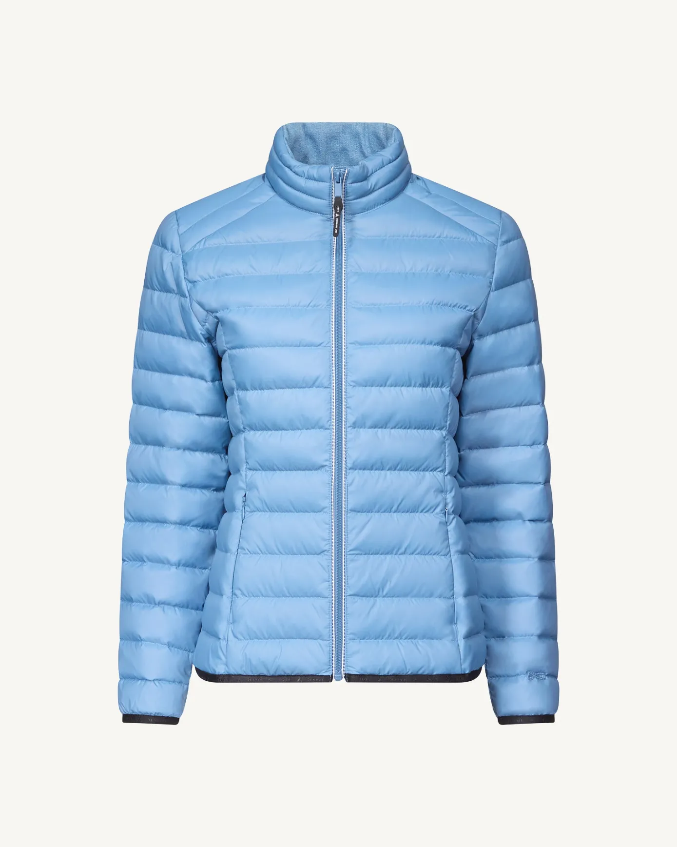 Doudoune légère avec détails en denim Bleu délavé Flight WNW JOTT x DENHAM