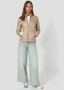 Doudoune légère Beige Cha