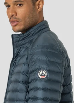 Doudoune légère Bleu algue Mat