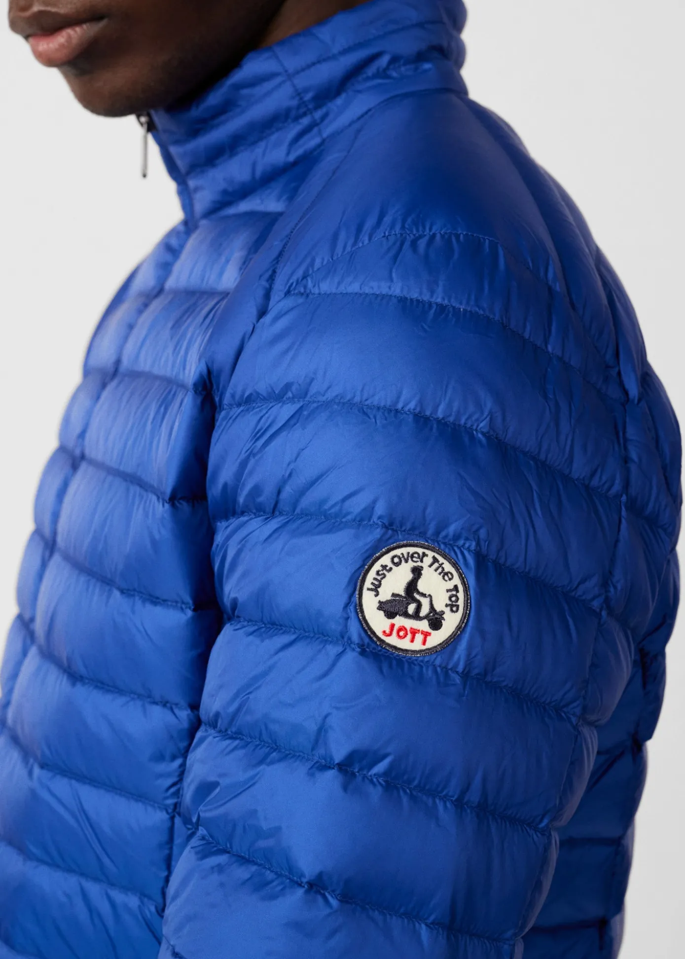 Doudoune légère Bleu cobalt Mat