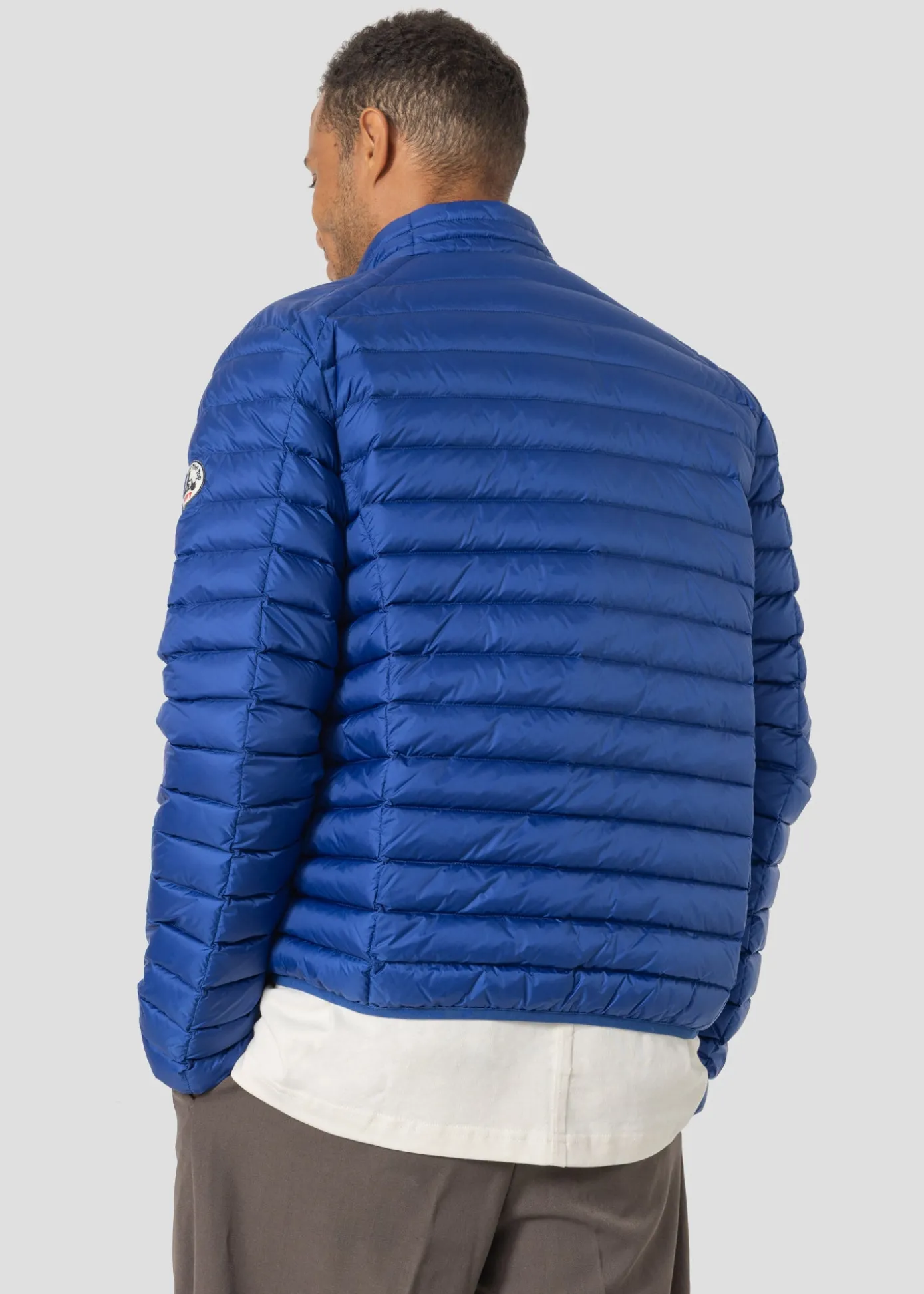Doudoune légère Bleu cobalt Mat