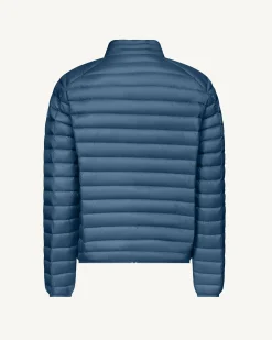 Doudoune légère Bleu jeans Mat
