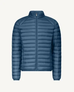 Doudoune légère Bleu jeans Mat